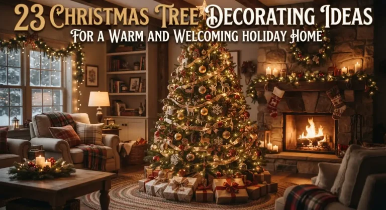 23 Christmas Tree Decorating Ideas for a Warm and Welcoming Holiday Home