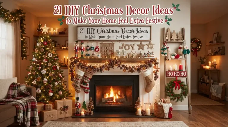 21 DIY Christmas Decor Ideas to Make Your Home Feel Extra Festive