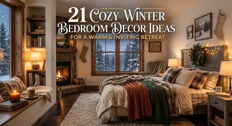 21 Cozy Winter Bedroom Decor Ideas for a Warm and Inviting Retreat