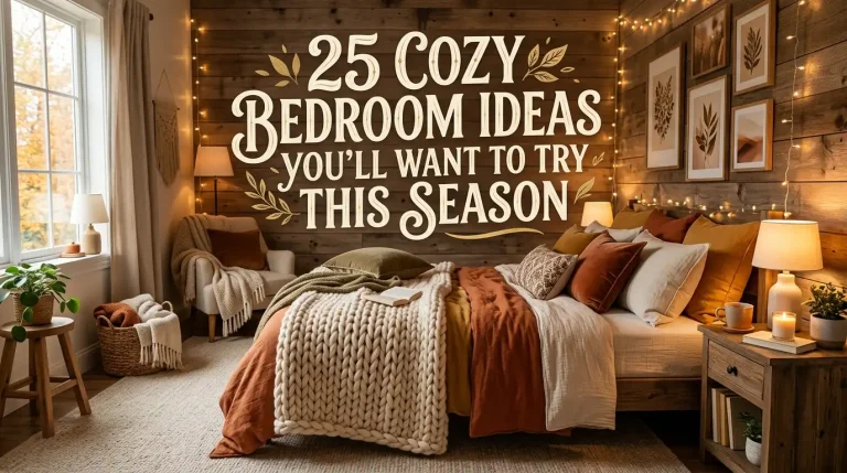 25 Cozy Bedroom Ideas You’ll Want to Try This Season